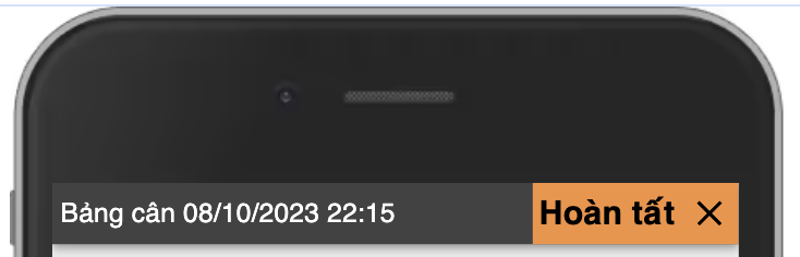 close calculator button